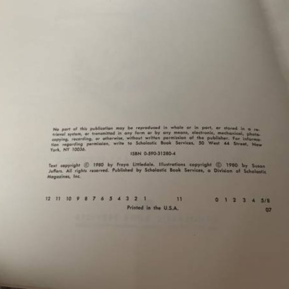 1980 Snow White And The Seven Dwarfs Freya Littledale Paperback Book - Picture 3 of 4